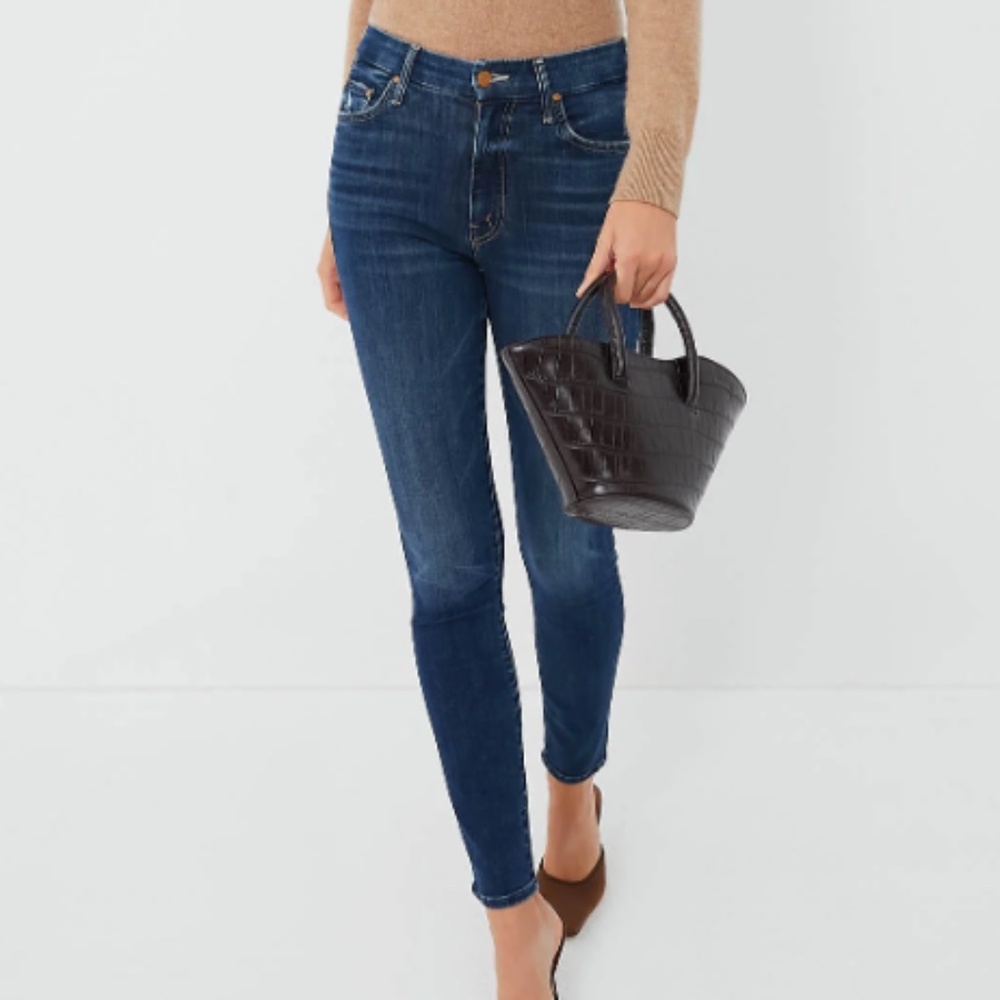 Mother High Rise Skinny Jeans Size 25
